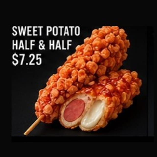 23. Sweet Potato Half Half.
