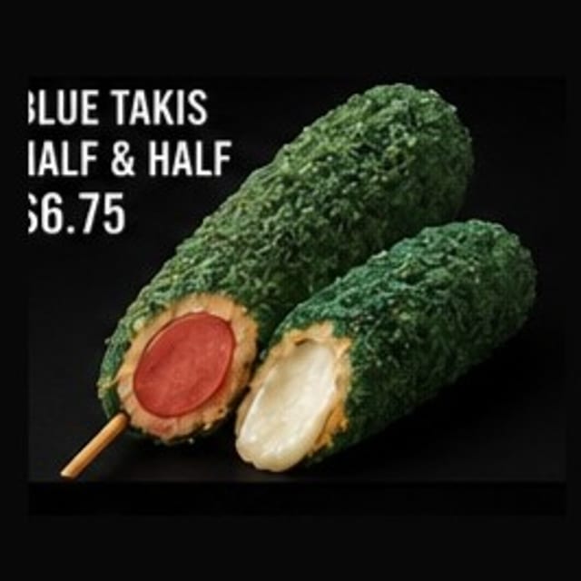 17. Blue Takis Half&Half.