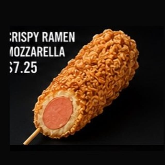 12. Crispy Ramen Mozzarella.