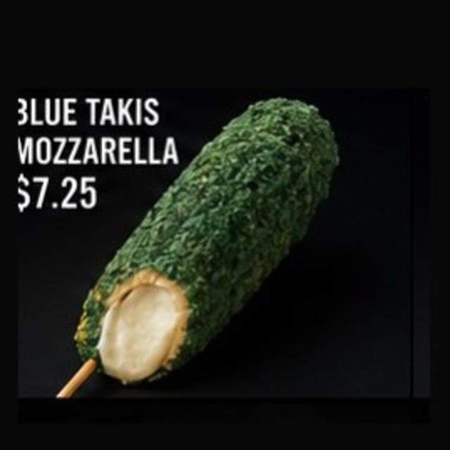 18. Blue Takis Mozzarella.