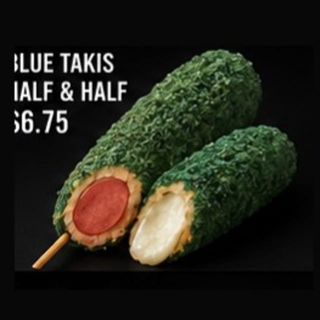 17. Blue Takis Half&Half.