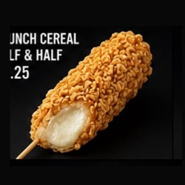 14. Crunch Cereal Half & Half.