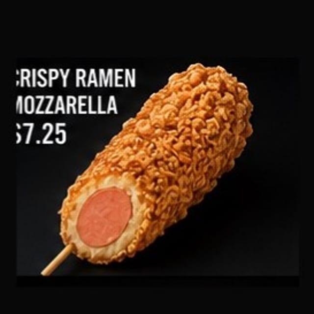 12. Crispy Ramen Mozzarella.
